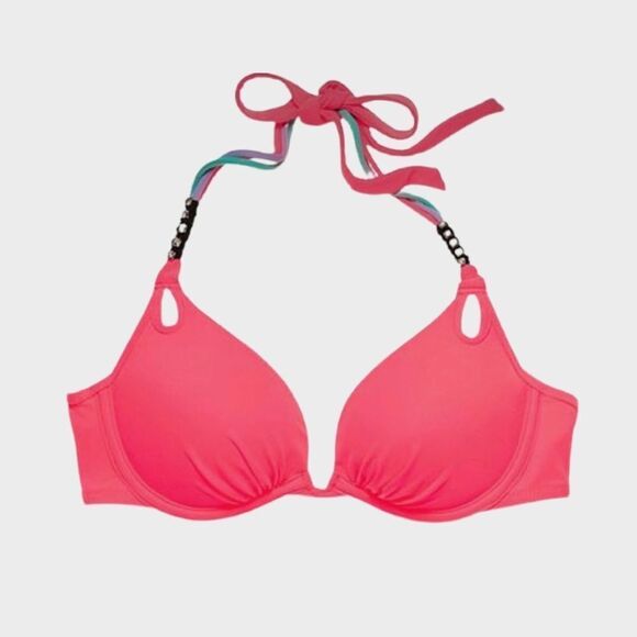 Victoria’s Secret Bombshell Push Up Bikini Swim Top 34B - Picture 2 of 14